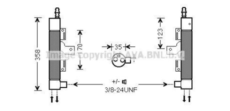 Осушувач кондиціонера AVA QUALITY COOLING AVA COOLING VOD153