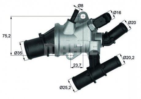 Термостат BEHR TI16288 (фото 1)