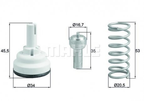 Термостат BEHR TX182105D