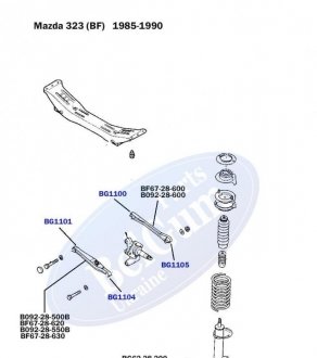 Сайлентблок рычага BELGUM BELGUM PARTS BG1100