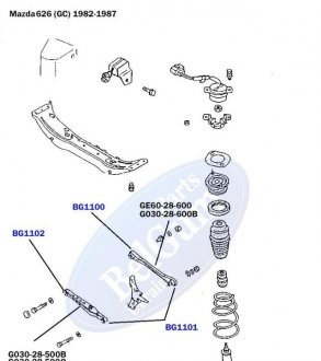 Сайлентблок рычага BELGUM BELGUM PARTS BG1102