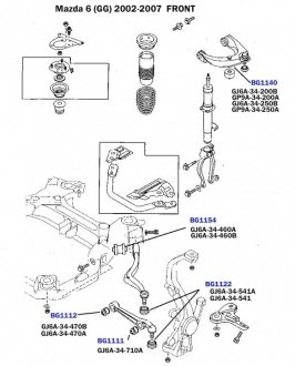 Сайлентблок рычага BELGUM BELGUM PARTS BG1112