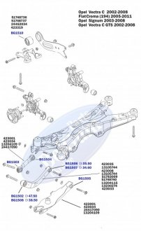 Сайлентблок рычага BELGUM BELGUM PARTS BG1503