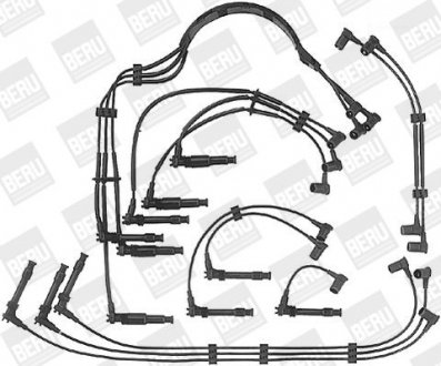 Дроти запалення, набір BERU ZE751