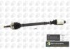 Піввісь Clio/Kangoo 1.4 -03/1.6 -09 (21/23 +ABS 26z) 735mm Пр. BGA DS7320RA (фото 1)