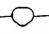 Прокладка колектора впуск OMEGA/VECTRA 2.5-3.2i 94- BGA MG5503 (фото 1)