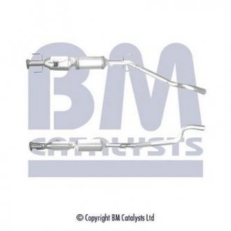 Саджовий/частковий фільтр, система вихлопу ОГ BM CATALYSTS BM11076H