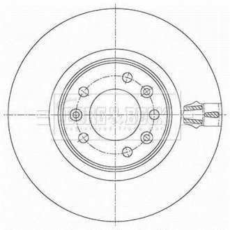 Тормозные диски BORG & BECK BBD5469