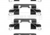 Комплектующие, колодки дискового тормоза BORG & BECK BBK1397 (фото 1)