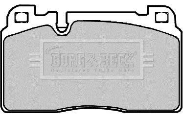 Тормозные колодки.) BORG & BECK BBP2382