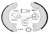 Комплект тормозных колодок BORG & BECK BBS6097 (фото 1)
