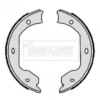 Комплект тормозных колодок BORG & BECK BBS6332 (фото 1)