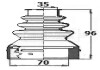 Пильник BORG & BECK BCB6141 (фото 1)