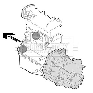 Подвеска BORG & BECK BEM3273