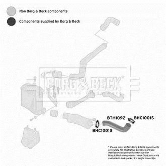 Шлангопровід BORG & BECK BTH1093