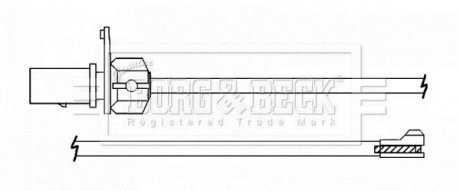 Контакт BORG & BECK BWL3140 (фото 1)