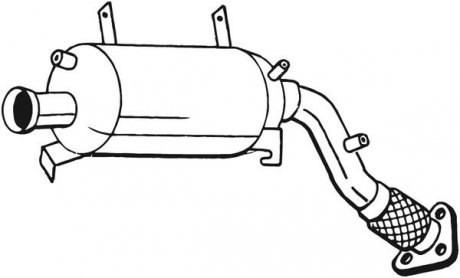 Фильтр DPF BOSAL 097-235