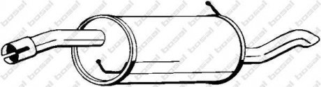 Глушитель выхлопных газов (конечный) BOSAL 154201