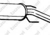 Глушитель системы выпуска (средний) BOSAL 286743 (фото 1)
