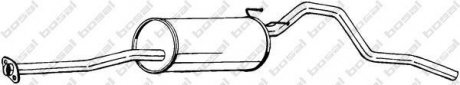 Глушитель выхлопных газов (конечный) BOSAL 287405