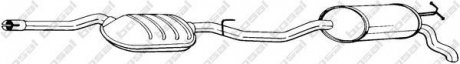 Глушник вихлопних газів (кінцевий) BOSAL 288291