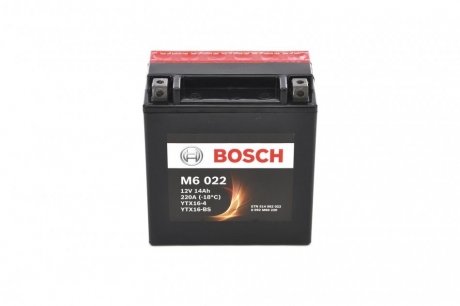 МОТОЦИКЛЕТНА АКУМУЛЯТОРНА БАТАРЕЯ BOSCH 0 092 M60 220