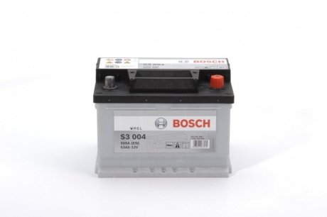 Акумулятор 12В/53Аг/500А/13,41кг BOSCH 0 092 S30 041