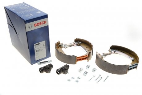 Компл. барабанних колодок з гальмівними циліндрами 0 204 114 112 BOSCH 0204114112