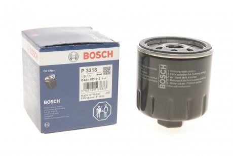 Масляний фільтр 0 451 103 318 BOSCH 0451103318