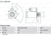 Стартер (Ціна за цей товар формується з двох складових: Ціна на сайті + додатковий платіж. Остаточну ціну дізнавайтесь у менеджера.) BOSCH 0986021051 (фото 1)