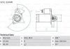 Стартер (Ціна за цей товар формується з двох складових: Ціна на сайті + додатковий платіж. Остаточну ціну дізнавайтесь у менеджера.) BOSCH 0986021610 (фото 1)