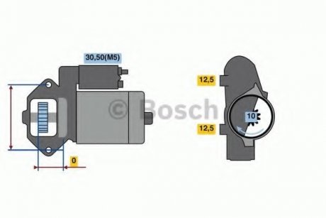 Стартер BOSCH 0 986 023 480