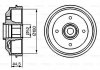 Тормозной барабан BOSCH 0986477113 (фото 1)