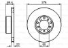 Тормозной диск BOSCH 0986478060 (фото 4)