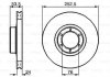 Тормозной диск BOSCH 0986478113 (фото 2)