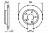 Тормозной диск BOSCH 0 986 478 316 (фото 1)