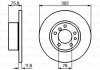 Тормозной диск BOSCH 0986478319 (фото 1)