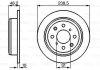 Тормозной диск 0 986 478 350 BOSCH 0986478350 (фото 1)