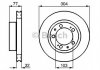 Гальмівний диск BOSCH 0986478408 (фото 1)