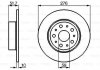 Тормозной диск 0 986 478 463 BOSCH 0986478463 (фото 1)