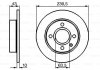 Тормозной диск BOSCH 0986478501 (фото 1)