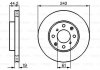 Тормозной диск BOSCH 0986478503 (фото 1)