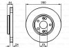 Диск тормозной BOSCH 0986478734 (фото 7)