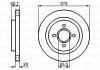 Тормозной диск BOSCH 0986478816 (фото 1)