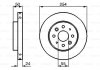 Тормозной диск BOSCH 0986479231 (фото 1)