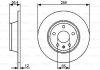 Тормозной диск BOSCH 0986479465 (фото 2)