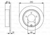 Тормозной диск BOSCH 0 986 479 A39 (фото 1)