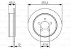 Тормозной диск BOSCH 0986479A80 (фото 1)