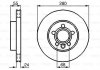 Тормозной диск BOSCH 0 986 479 B50 (фото 6)