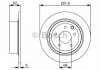 Тормозной диск 0 986 479 C60 BOSCH 0986479C60 (фото 1)